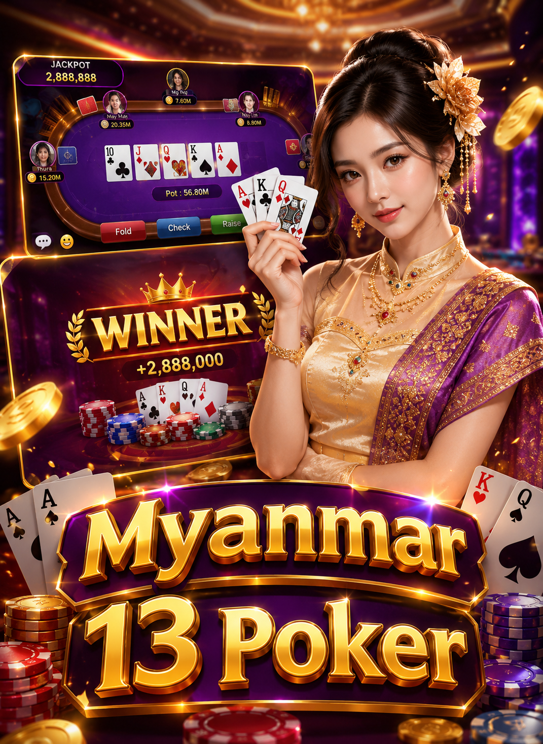 Mingplay myanmar 13 poker