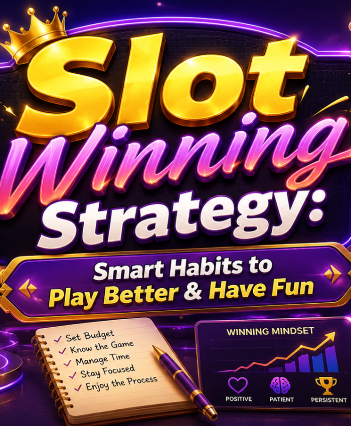 Slot Winning Strategy: Smart Habits to Play Better & Have Fun